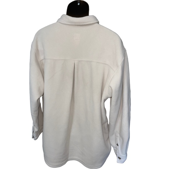 Men’s The North Face Beige Button Up Fleece Sweater - XL - Picture 10 of 14